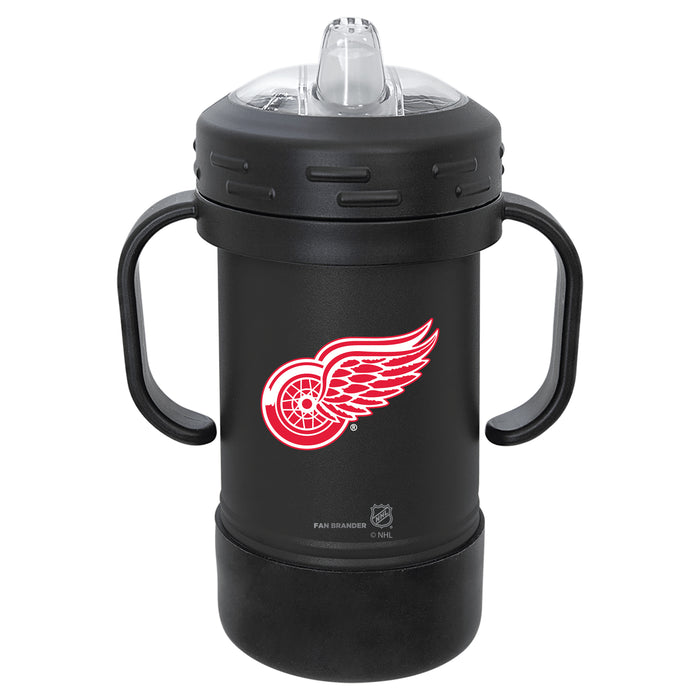 Fan Brander Sippy Cup Tumbler with Detroit Red Wings Logos