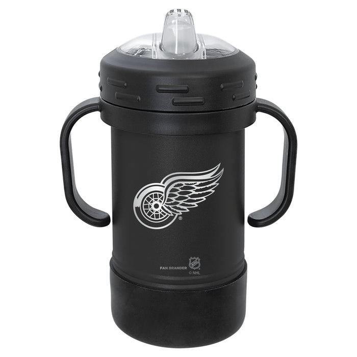 Fan Brander Sippy Cup Tumbler with Detroit Red Wings Logos