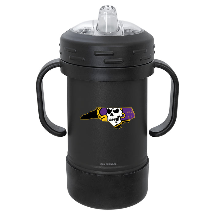 Fan Brander Sippy Cup Tumbler with East Carolina Pirates Logos