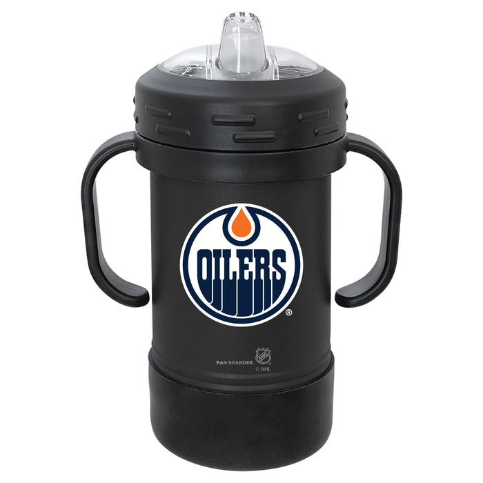 Fan Brander Sippy Cup Tumbler with Edmonton Oilers Logos