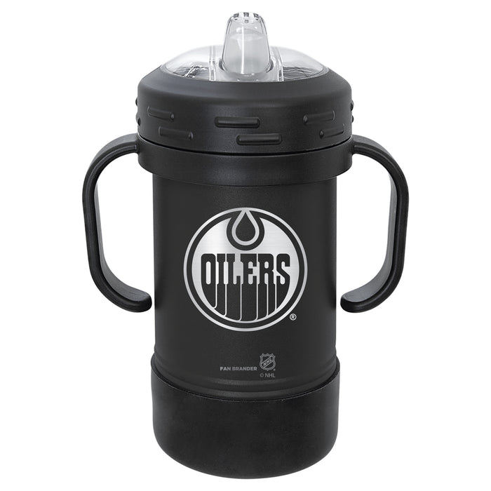 Fan Brander Sippy Cup Tumbler with Edmonton Oilers Logos