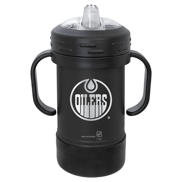 Fan Brander Sippy Cup Tumbler with Edmonton Oilers Logos