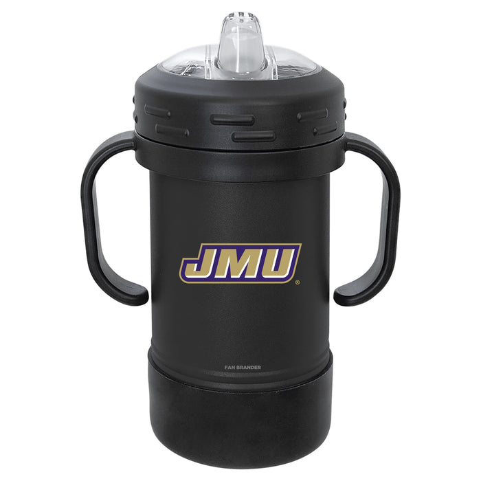 Fan Brander Sippy Cup Tumbler with James Madison Dukes Logos