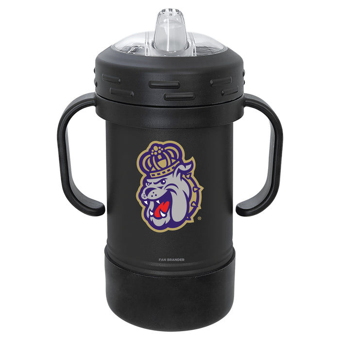 Fan Brander Sippy Cup Tumbler with James Madison Dukes Logos