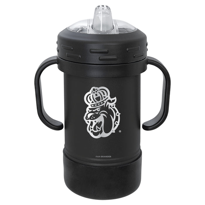 Fan Brander Sippy Cup Tumbler with James Madison Dukes Logos