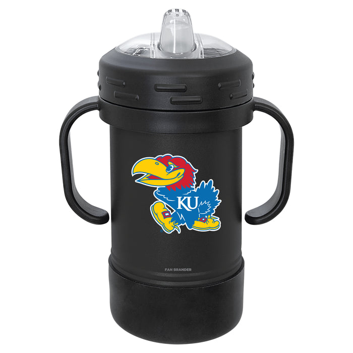 Fan Brander Sippy Cup Tumbler with Kansas Jayhawks Logos