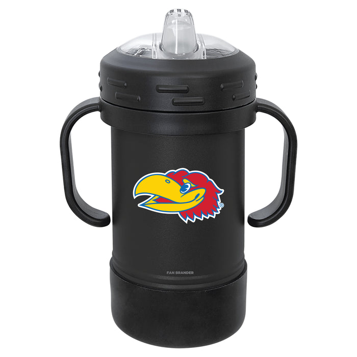 Fan Brander Sippy Cup Tumbler with Kansas Jayhawks Logos