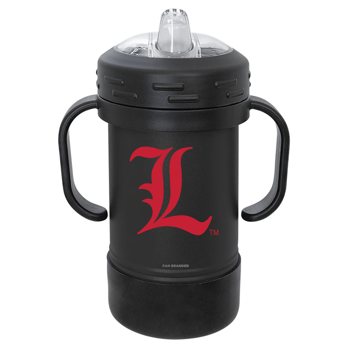 Fan Brander Sippy Cup Tumbler with Louisville Cardinals Logos