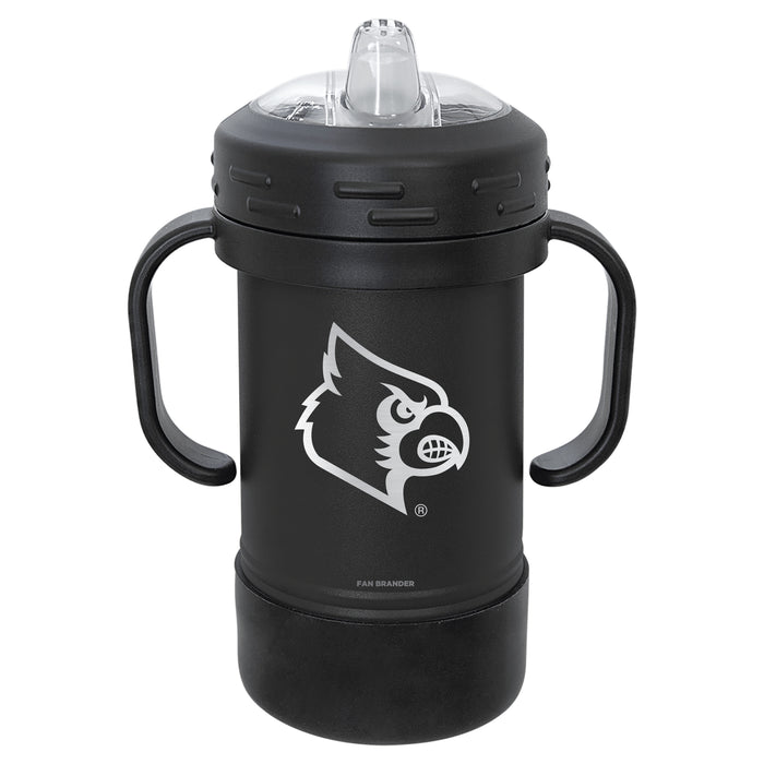 Fan Brander Sippy Cup Tumbler with Louisville Cardinals Logos