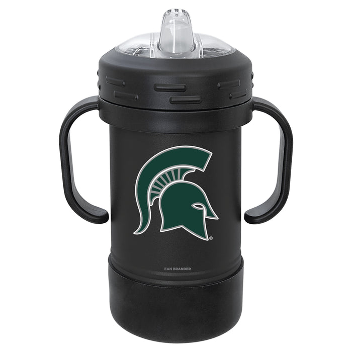 Fan Brander Sippy Cup Tumbler with Michigan State Spartans Logos