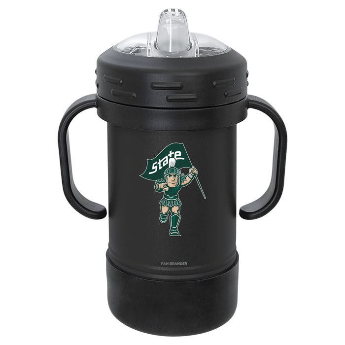 Fan Brander Sippy Cup Tumbler with Michigan State Spartans Logos