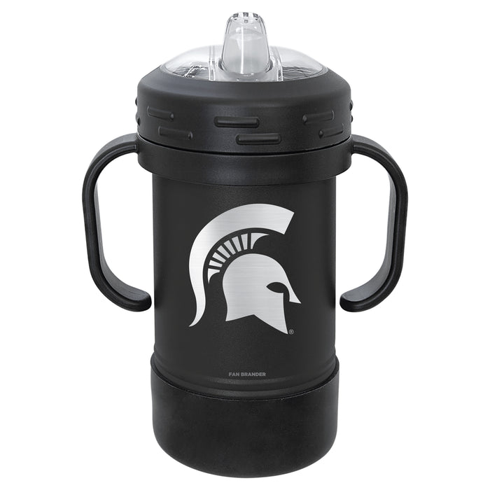 Fan Brander Sippy Cup Tumbler with Michigan State Spartans Logos