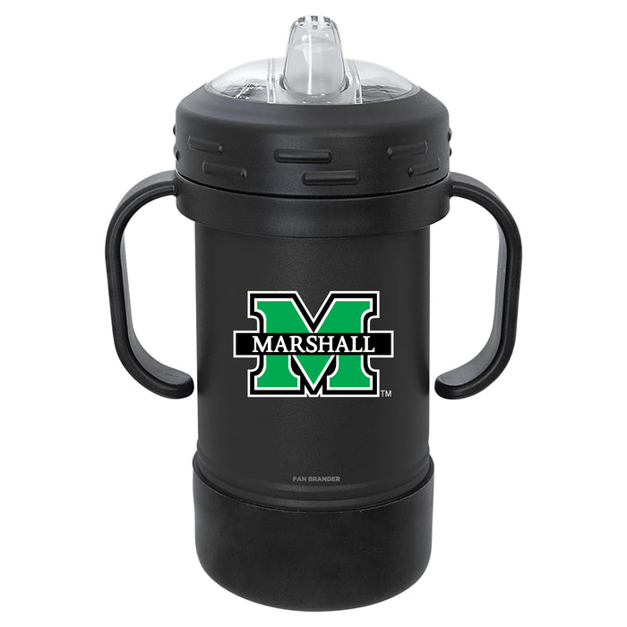 Fan Brander Sippy Cup Tumbler with Marshall Thundering Herd Logos