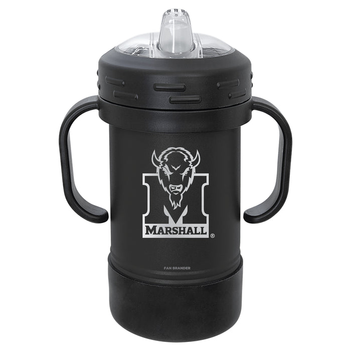 Fan Brander Sippy Cup Tumbler with Marshall Thundering Herd Logos