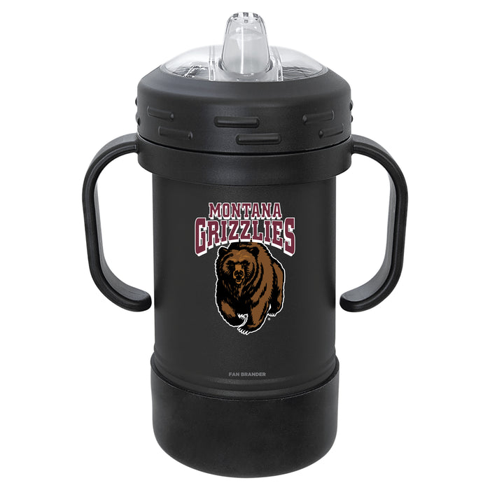 Fan Brander Sippy Cup Tumbler with Montana Grizzlies Logos