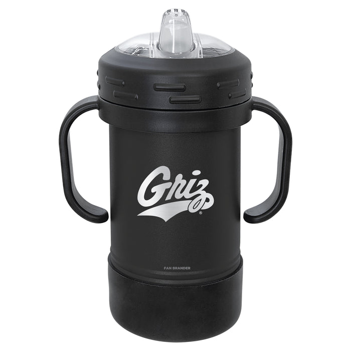 Fan Brander Sippy Cup Tumbler with Montana Grizzlies Logos