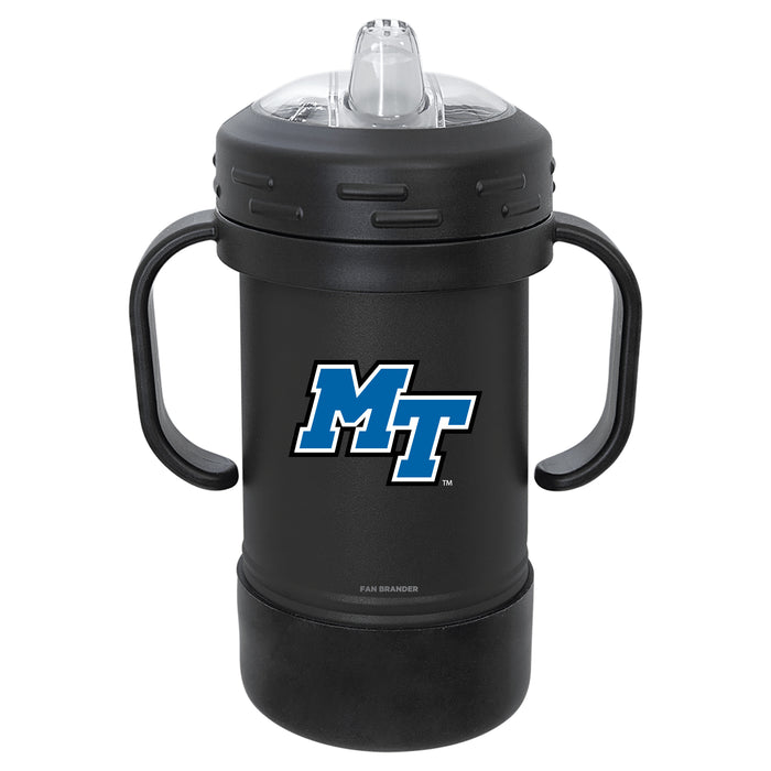 Fan Brander Sippy Cup Tumbler with Middle Tennessee State Blue Raiders Logos