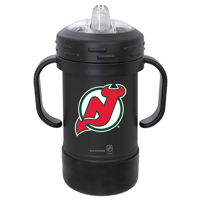 Fan Brander Sippy Cup Tumbler with New Jersey Devils Logos