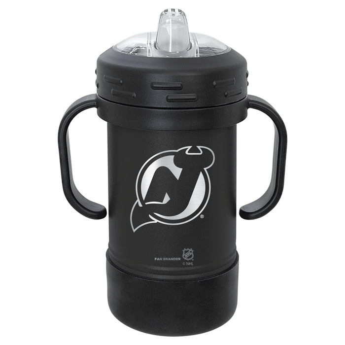 Fan Brander Sippy Cup Tumbler with New Jersey Devils Logos