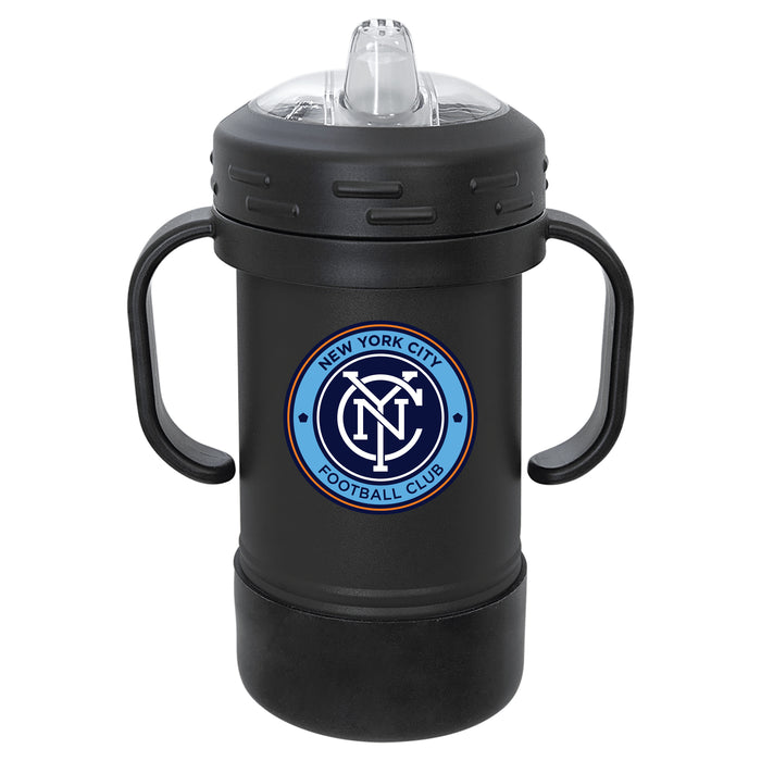 Fan Brander Sippy Cup Tumbler with New York City FC Logos