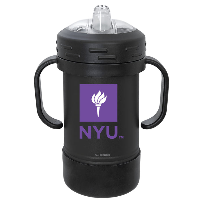 Fan Brander Sippy Cup Tumbler with NYU Logos