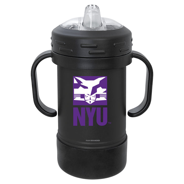 Fan Brander Sippy Cup Tumbler with NYU Logos