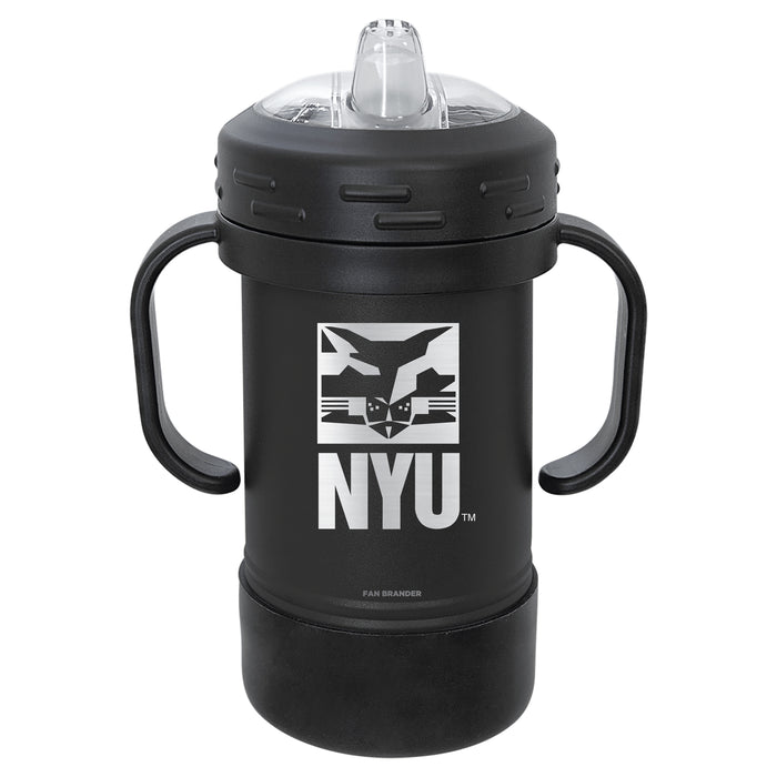 Fan Brander Sippy Cup Tumbler with NYU Logos