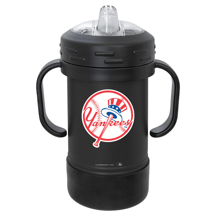 Fan Brander Sippy Cup Tumbler with New York Yankees Logos