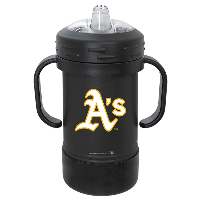 Fan Brander Sippy Cup Tumbler with Oakland Athletics Logos