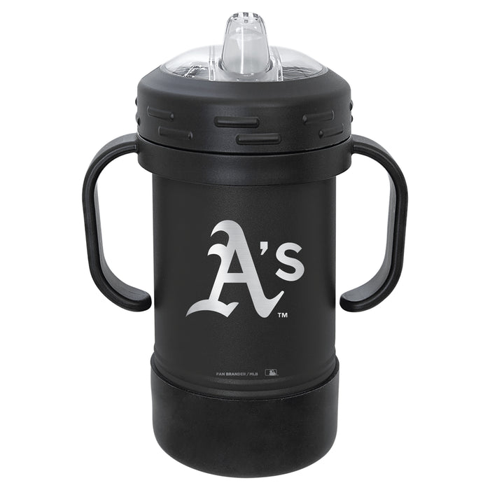 Fan Brander Sippy Cup Tumbler with Oakland Athletics Logos