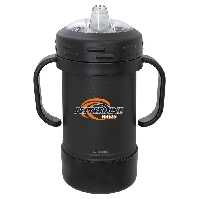 Fan Brander Sippy Cup Tumbler with Pepperdine Waves Logos