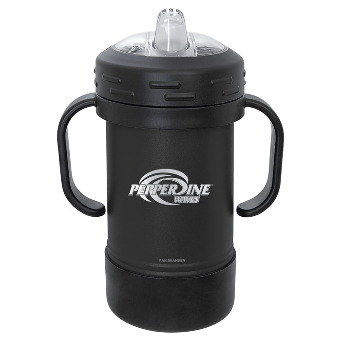 Fan Brander Sippy Cup Tumbler with Pepperdine Waves Logos