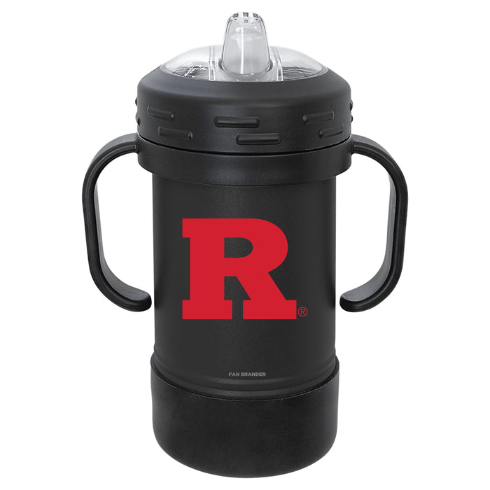 Fan Brander Sippy Cup Tumbler with Rutgers Scarlet Knights Logos