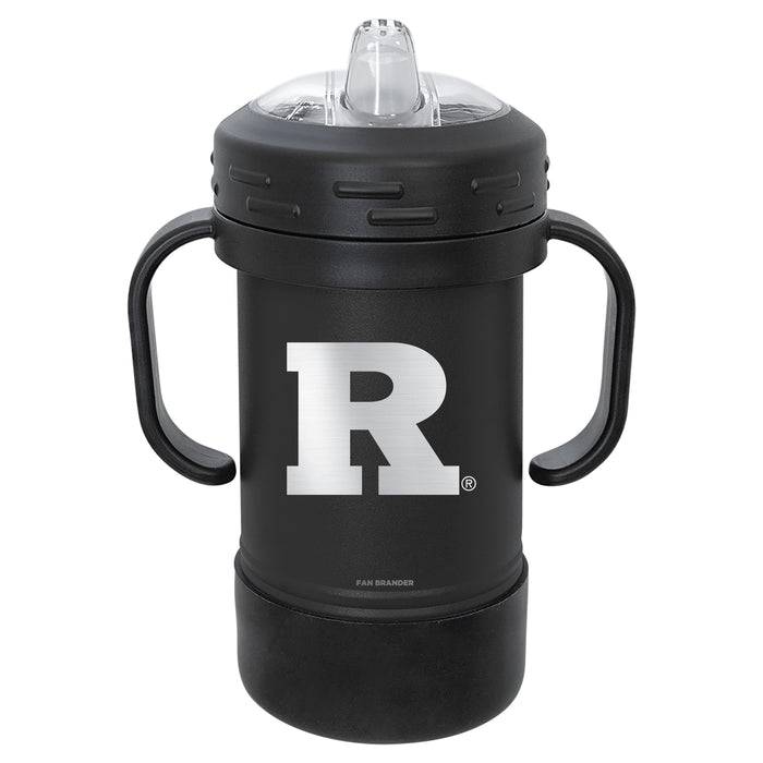 Fan Brander Sippy Cup Tumbler with Rutgers Scarlet Knights Logos