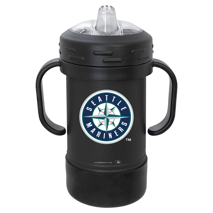 Fan Brander Sippy Cup Tumbler with Seattle Mariners Logos