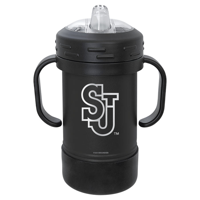 Fan Brander Sippy Cup Tumbler with St. John's Red Storm Logos