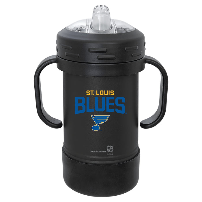 Fan Brander Sippy Cup Tumbler with St. Louis Blues Logos