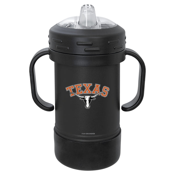 Fan Brander Sippy Cup Tumbler with Texas Longhorns  Logos