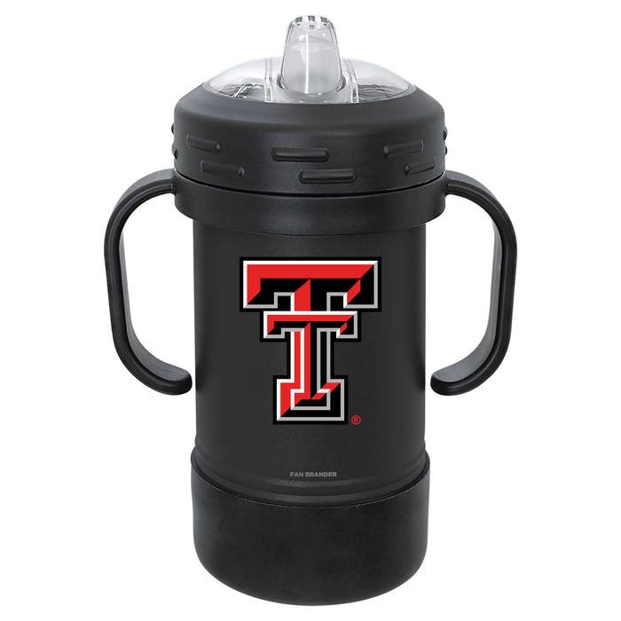 Fan Brander Sippy Cup Tumbler with Texas Tech Red Raiders Logos