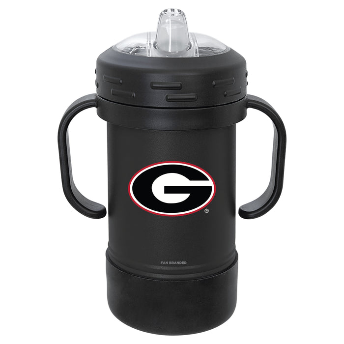 Fan Brander Sippy Cup Tumbler with Georgia Bulldogs Logos