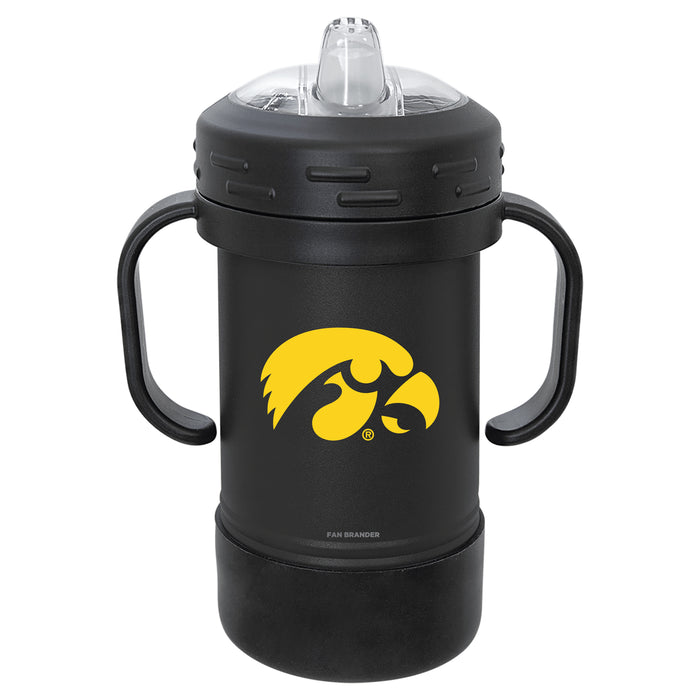 Fan Brander Sippy Cup Tumbler with Iowa Hawkeyes Logos