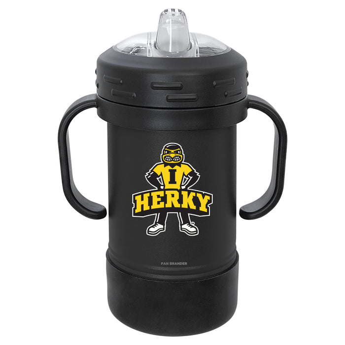 Fan Brander Sippy Cup Tumbler with Iowa Hawkeyes Logos