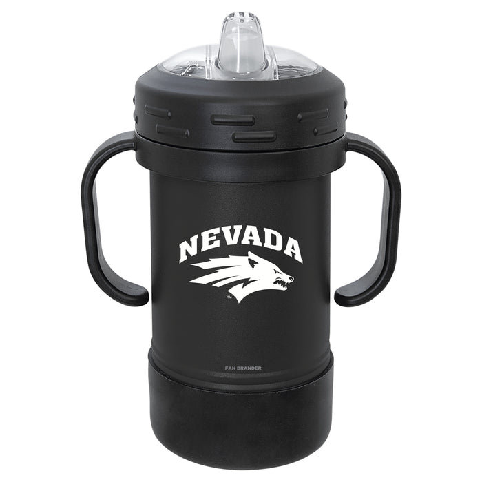 Fan Brander Sippy Cup Tumbler with Nevada Wolf Pack Logos