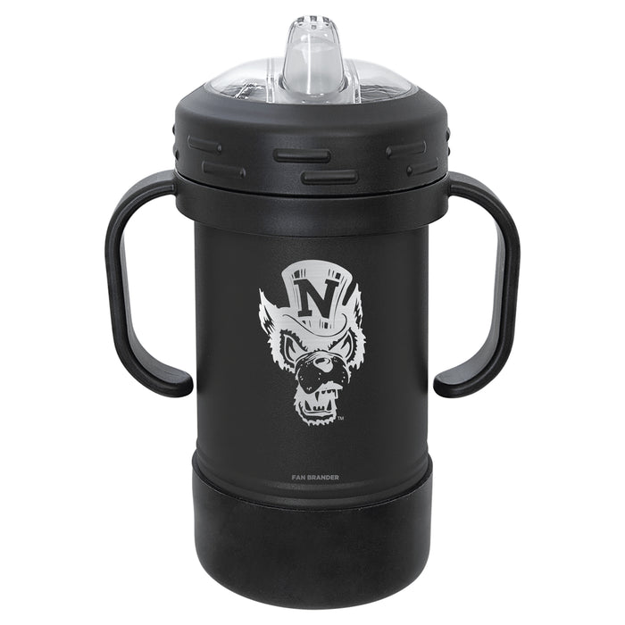 Fan Brander Sippy Cup Tumbler with Nevada Wolf Pack Logos