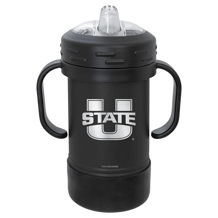 Fan Brander Sippy Cup Tumbler with Utah State Aggies Logos