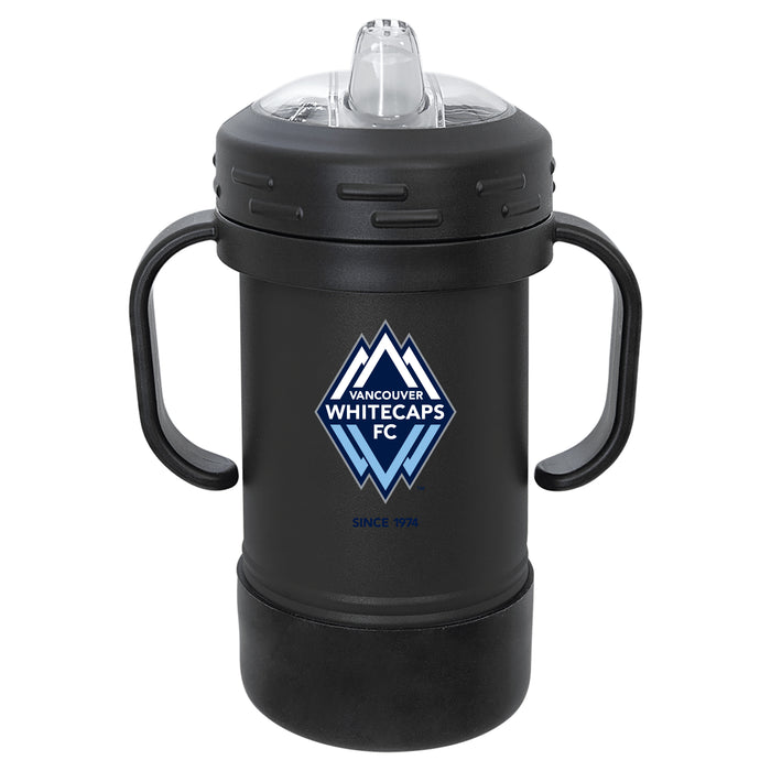 Fan Brander Sippy Cup Tumbler with Vancouver Whitecaps FC Logos