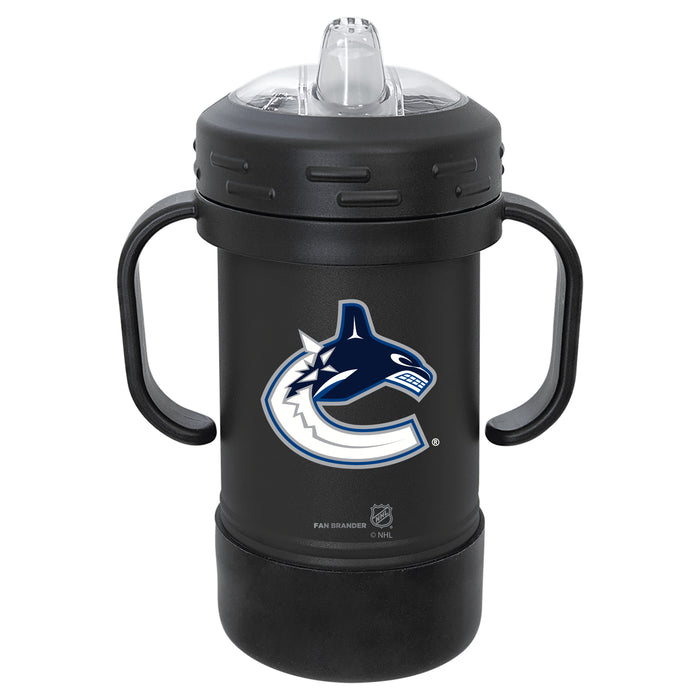 Fan Brander Sippy Cup Tumbler with Vancouver Canucks Logos