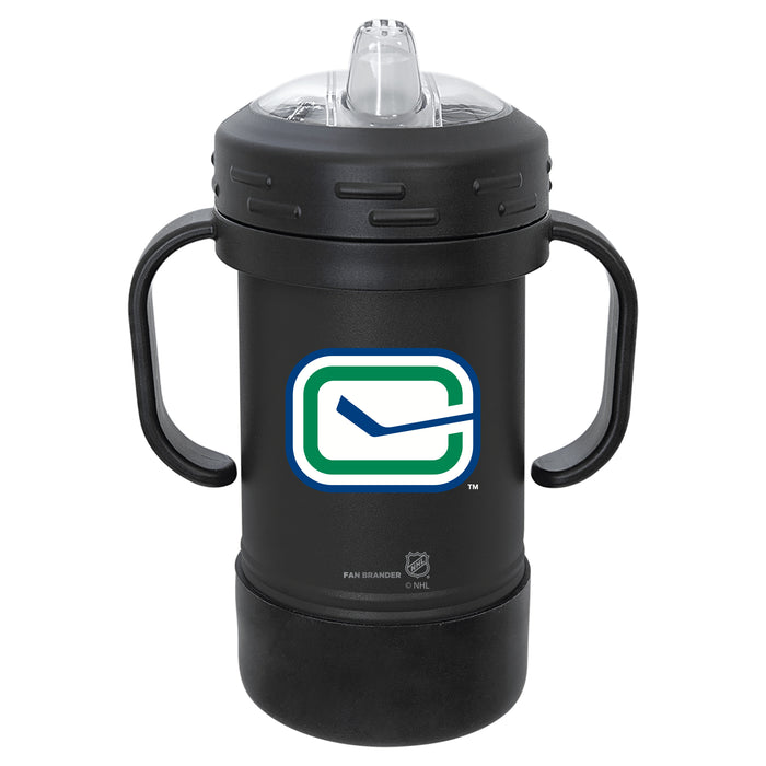 Fan Brander Sippy Cup Tumbler with Vancouver Canucks Logos