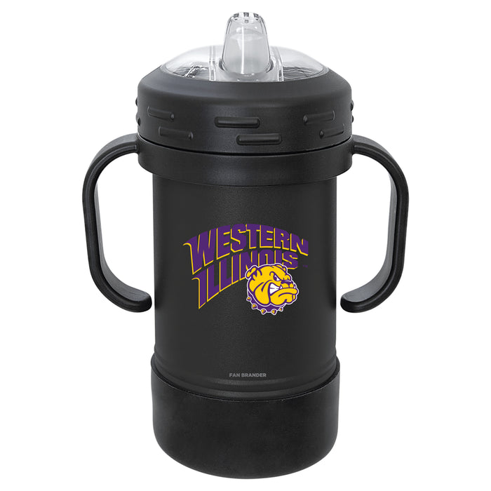 Fan Brander Sippy Cup Tumbler with Western Illinois University Leathernecks Logos