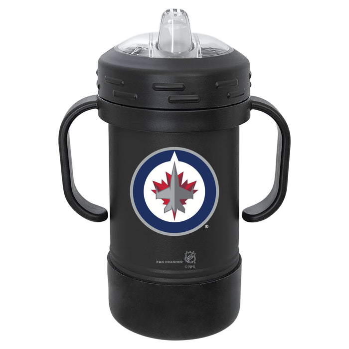 Fan Brander Sippy Cup Tumbler with Winnipeg Jets Logos